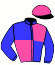 casaque portée par Peltier Mlle Tha. jockey du cheval de course JAILLIR, information pmu ZETURF casaque portée par Peltier Mlle Tha. jockey du cheval de course JAILLIR, information pmu ZETURF