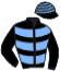 casaque portée par Husson P. jockey du cheval de course JACK LONDON, information pmu ZETURF casaque portée par Husson P. jockey du cheval de course JACK LONDON, information pmu ZETURF