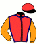 casaque portée par Marie Benj. jockey du cheval de course RUMPLETEAZER, information pmu ZETURF casaque portée par Marie Benj. jockey du cheval de course RUMPLETEAZER, information pmu ZETURF