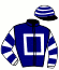 casaque portée par Molins Mme Amb. jockey du cheval de course LIPS LEO, information pmu ZETURF casaque portée par Molins Mme Amb. jockey du cheval de course LIPS LEO, information pmu ZETURF
