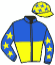 casaque portée par Weissmeier Mlle E. R. jockey du cheval de course SOMMERBLITZ, information pmu ZETURF casaque portée par Weissmeier Mlle E. R. jockey du cheval de course SOMMERBLITZ, information pmu ZETURF