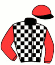 casaque portée par Beaurain T. jockey du cheval de course FALKO DES FLOS, information pmu ZETURF