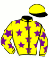 casaque portée par Riera Sitges Jua. jockey du cheval de course LOVE STORY CT, information pmu ZETURF