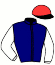 casaque portée par Pocovi Mme S. jockey du cheval de course LEAL DE LADIL, information pmu ZETURF