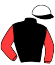 casaque portée par Andreu Adrover G. jockey du cheval de course LLAMP DES LLORER, information pmu ZETURF