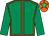 casaque portée par Pasquier S. jockey du cheval de course LOCH LEIN (IE), information pmu ZETURF