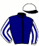 casaque portée par Doyle Mme Hol. jockey du cheval de course STAR MUSIC, information pmu ZETURF casaque portée par Doyle Mme Hol. jockey du cheval de course STAR MUSIC, information pmu ZETURF