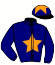 casaque portée par Benoist G. jockey du cheval de course INTUITIVE, information pmu ZETURF