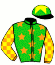 casaque portée par O'brien Rl. jockey du cheval de course LIL ROCKERFELLER (US), information pmu ZETURF