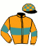 casaque portée par Ryan G. jockey du cheval de course ELLIPTIC (IE), information pmu ZETURF