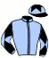 casaque portée par Doyle J. jockey du cheval de course ALENQUER (FR), information pmu ZETURF