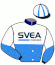 casaque portée par Reden D. jockey du cheval de course GAMIN JABA, information pmu ZETURF casaque portée par Reden D. jockey du cheval de course GAMIN JABA, information pmu ZETURF