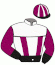 casaque portée par Gelormini G. jockey du cheval de course USAIN TOLL, information pmu ZETURF