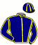 casaque portée par Raffin E. jockey du cheval de course GARETH BOKO, information pmu ZETURF