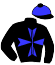 casaque portée par Starke A. jockey du cheval de course KING JOHANN, information pmu ZETURF