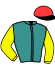 casaque portée par Starke A. jockey du cheval de course ALASKASONNE, information pmu ZETURF