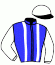 casaque portée par Van Rijn Jaa. jockey du cheval de course ROB THE BANK, information pmu ZETURF