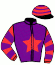 casaque portée par Bentley H. jockey du cheval de course SECRET VISION, information pmu ZETURF