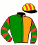 casaque portée par Avdulla Bre. jockey du cheval de course FORTUNE BOY, information pmu ZETURF