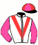 casaque portée par Chau C. L. jockey du cheval de course NOISY BOY, information pmu ZETURF