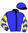 casaque portée par Bizoux O. jockey du cheval de course BEST DU HAUTY (FR), information pmu ZETURF casaque portée par Bizoux O. jockey du cheval de course BEST DU HAUTY (FR), information pmu ZETURF