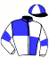 casaque portée par De Laender Joe. jockey du cheval de course COMTESSE SLIPPER (FR), information pmu ZETURF