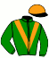 casaque portée par Mattheeuws A. jockey du cheval de course NICKY PRIDE (BE), information pmu ZETURF