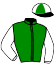 casaque portée par D' Andigne O. jockey du cheval de course LAMET SHAMEL (AR), information pmu ZETURF