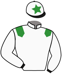 casaque portée par Murphy O. jockey du cheval de course GREEN STORM, information pmu ZETURF casaque portée par Murphy O. jockey du cheval de course GREEN STORM, information pmu ZETURF