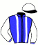 casaque portée par Thirring J. jockey du cheval de course NEVELE ATTACK, information pmu ZETURF