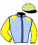 casaque portée par Guyon M. jockey du cheval de course ESPRIT DE CORPS, information pmu ZETURF