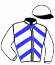 casaque portée par Philipperon L. jockey du cheval de course LOU FAST, information pmu ZETURF