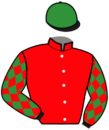casaque portée par Van Petten Mlle E. jockey du cheval de course JULIA BONHEUR, information pmu ZETURF casaque portée par Van Petten Mlle E. jockey du cheval de course JULIA BONHEUR, information pmu ZETURF