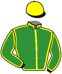 casaque portée par Thouroude Christo. jockey du cheval de course GINA SAINT QUENTIN, information pmu ZETURF