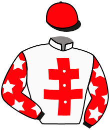 casaque portée par Boulet Mlle S. jockey du cheval de course LORD DU MINCLOU, information pmu ZETURF