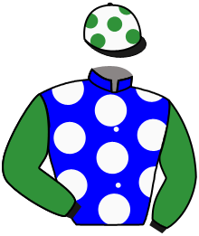 casaque portée par Zuliani L. jockey du cheval de course KANDICE, information pmu ZETURF casaque portée par Zuliani L. jockey du cheval de course KANDICE, information pmu ZETURF