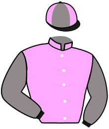 casaque portée par Crastus A. jockey du cheval de course BLUE MOVES, information pmu ZETURF