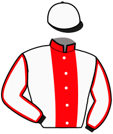 casaque portée par Auber Mme Flo. jockey du cheval de course HORSE DE GRAMMONT, information pmu ZETURF casaque portée par Auber Mme Flo. jockey du cheval de course HORSE DE GRAMMONT, information pmu ZETURF