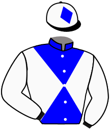 casaque portée par Reveley J. jockey du cheval de course MISS CHANA, information pmu ZETURF casaque portée par Reveley J. jockey du cheval de course MISS CHANA, information pmu ZETURF
