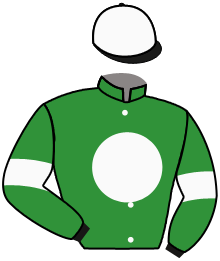 casaque portée par Germain Mlle M. jockey du cheval de course SUCCUBA, information pmu ZETURF casaque portée par Germain Mlle M. jockey du cheval de course SUCCUBA, information pmu ZETURF