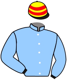 casaque portée par Romary Mlle M. jockey du cheval de course PAPA AU RHUM, information pmu ZETURF casaque portée par Romary Mlle M. jockey du cheval de course PAPA AU RHUM, information pmu ZETURF