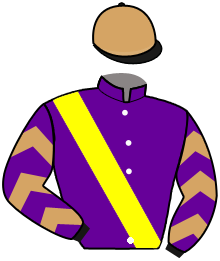 casaque portée par Le Quilleuc S. jockey du cheval de course FAN ZONE, information pmu ZETURF