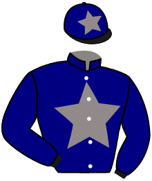 casaque portée par Vandamme Luc. jockey du cheval de course BELLA LUNA, information pmu ZETURF