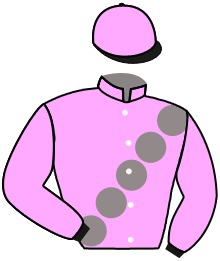 casaque portée par Lestrade B. jockey du cheval de course XAT, information pmu ZETURF