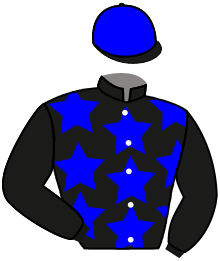 casaque portée par Guedj-gay G. jockey du cheval de course GREAT PROMISE, information pmu ZETURF