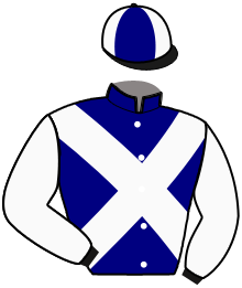 casaque portée par Cabos V. jockey du cheval de course LENNIE CADENCE, information pmu ZETURF