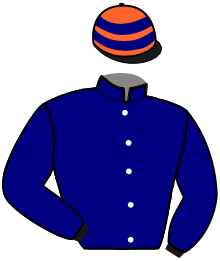 casaque portée par Denechere R. W. jockey du cheval de course KRAC MICHA, information pmu ZETURF