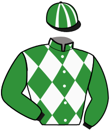 casaque portée par Honore A. jockey du cheval de course LET'S GO MAB, information pmu ZETURF