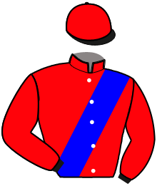 casaque portée par Corbineau F. jockey du cheval de course GOODMORNING CHARLY, information pmu ZETURF
