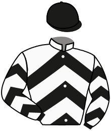 casaque portée par Zeeshaan Sahebjan Moh. jockey du cheval de course MASCAPONE, information pmu ZETURF